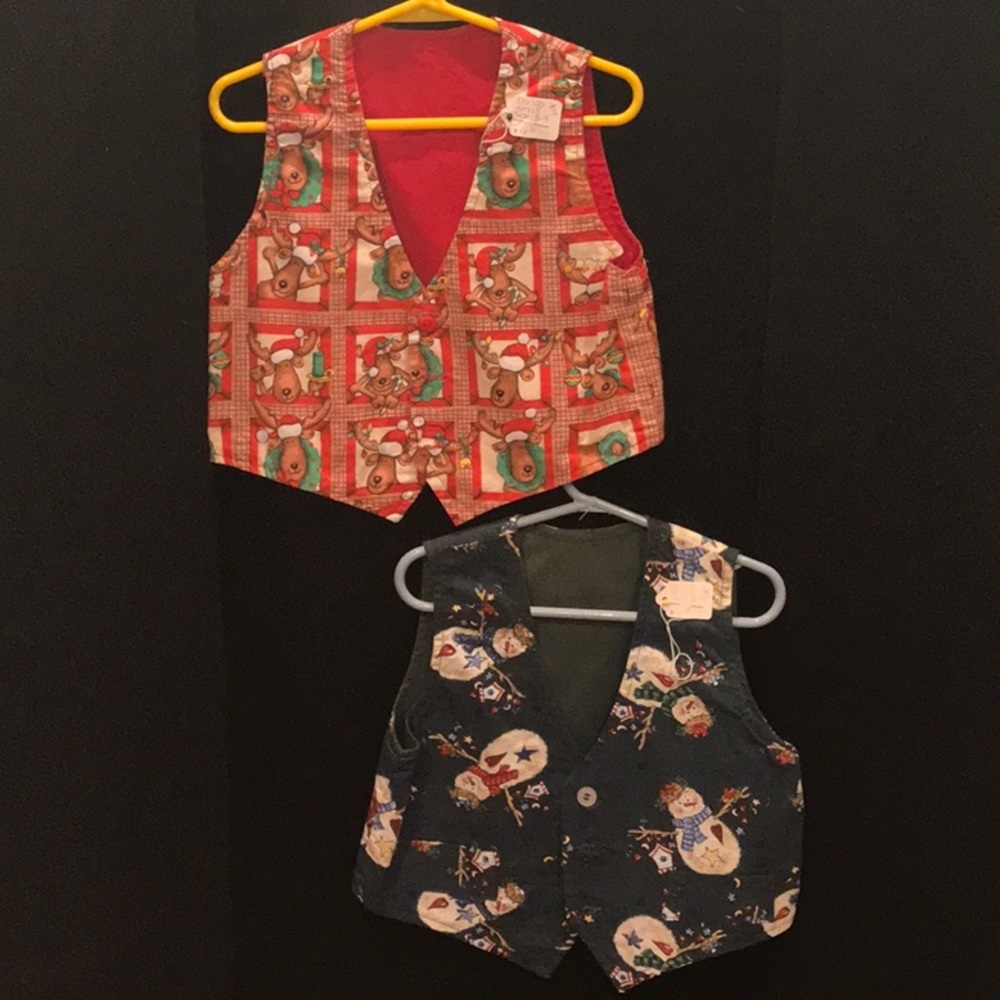 Christmas vests for boys